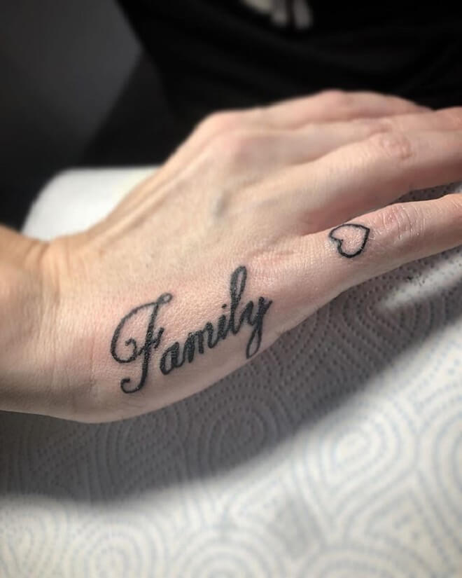 Family Love Tattoo