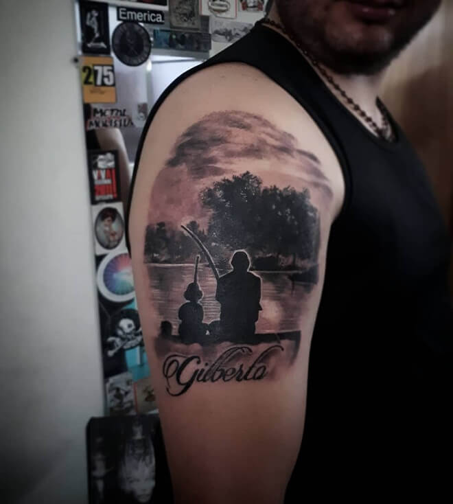 Father and Son Tattoo