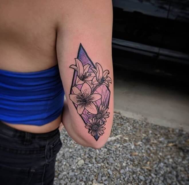 Flower Lily Tattoo