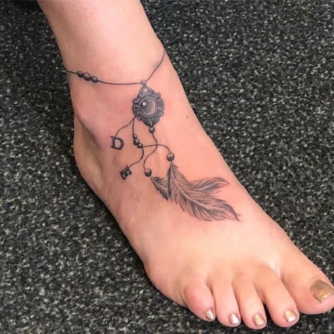Foot Tattoo Art