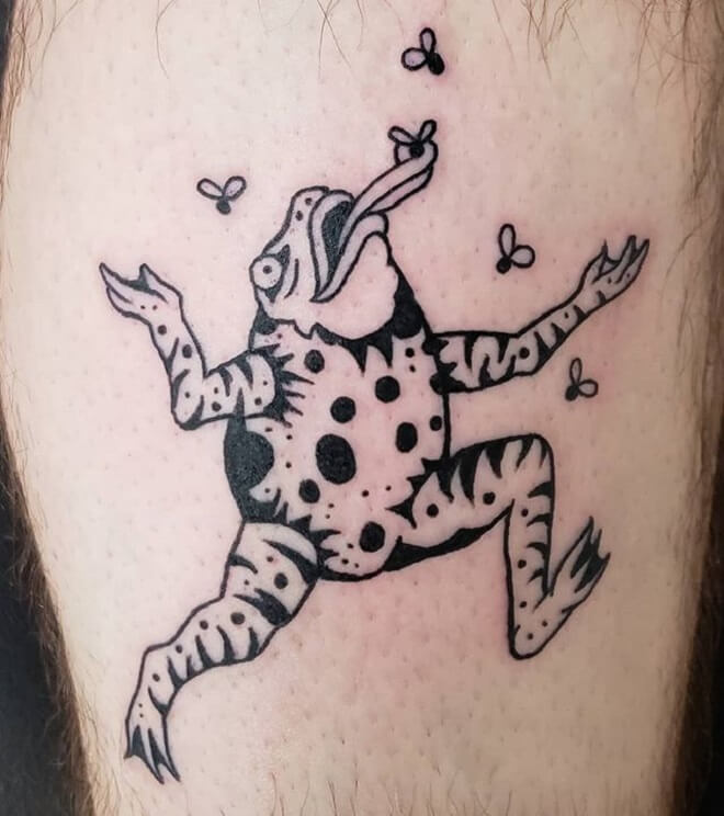 Frog Tattoo for Men