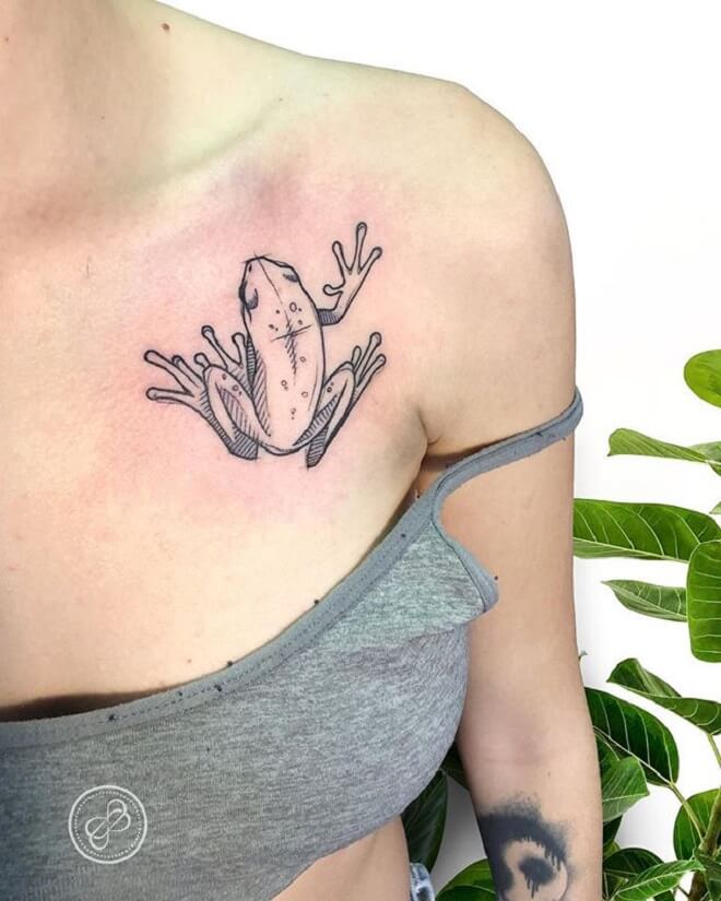 Girl Frog Tattoo