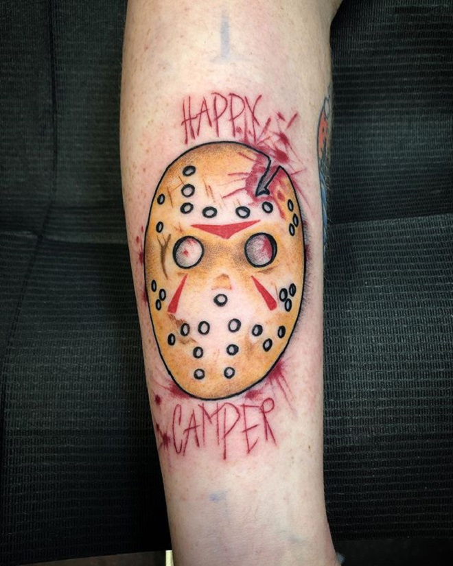 Happy Camper Tattoo