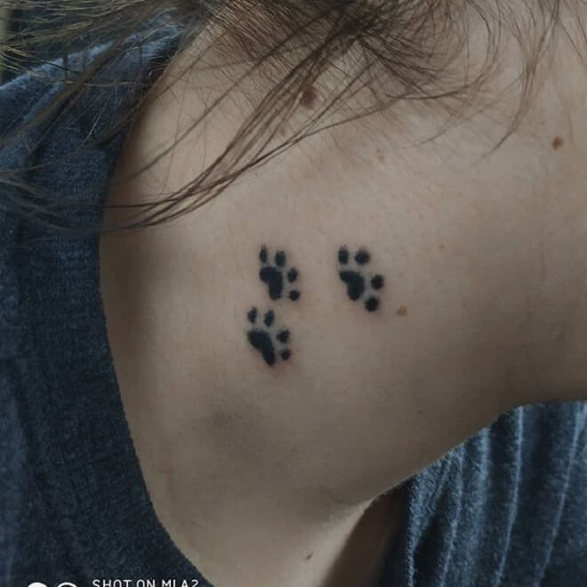 Inescapable Neck Tattoo