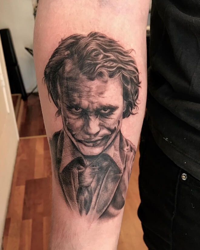 Joker Cool Tattoo