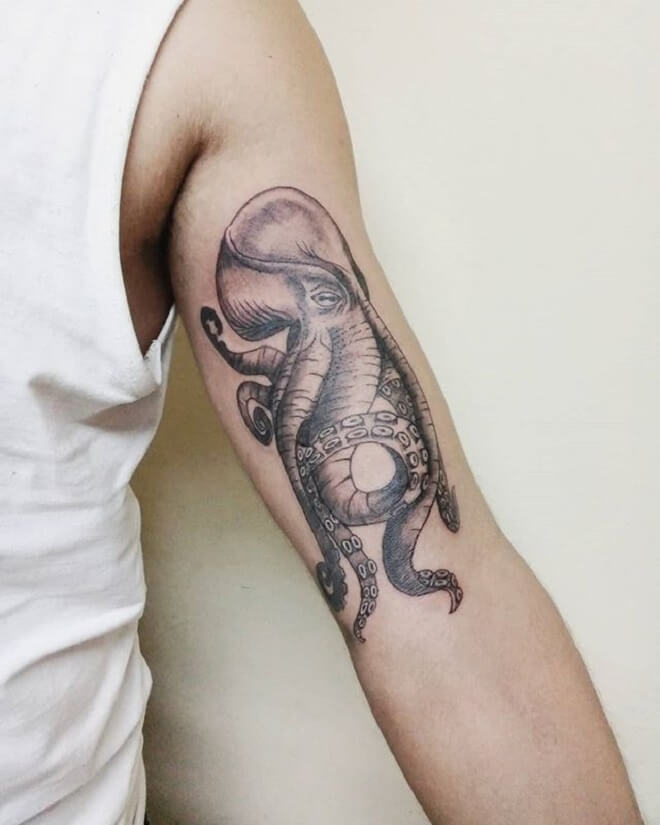 Kraken Tattoo Art