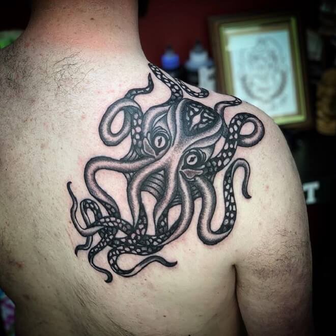 Kraken Tattoo for Men
