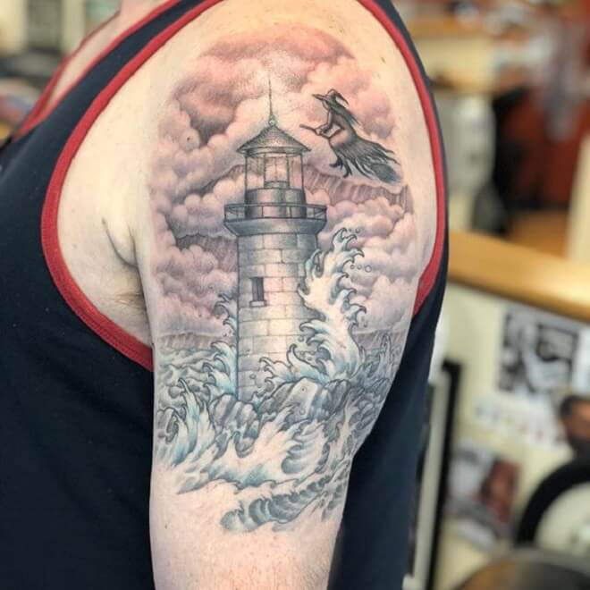 Lighthouse Tattoo Art
