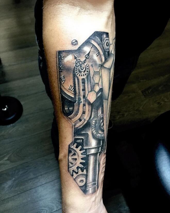 Machinery Tattoo