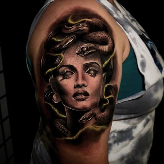 Medusa Tattoo Art