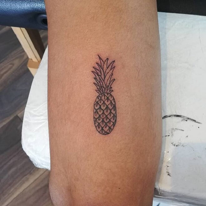 New Pineapple Tattoo