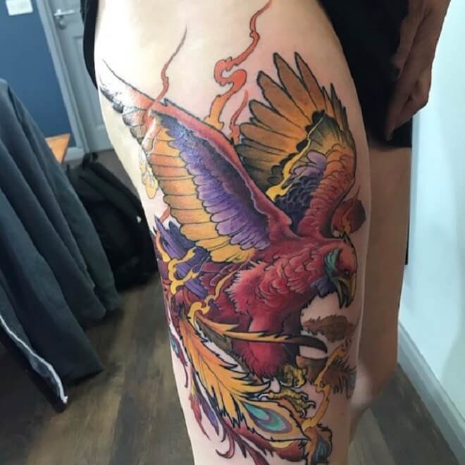 Phoenix Tattoo Idea