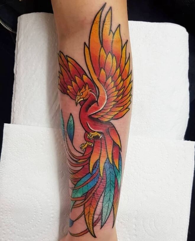 Phoenix Traditional Tattoo