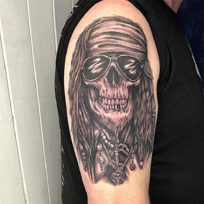 Pirate Skull Tattoo Designs
