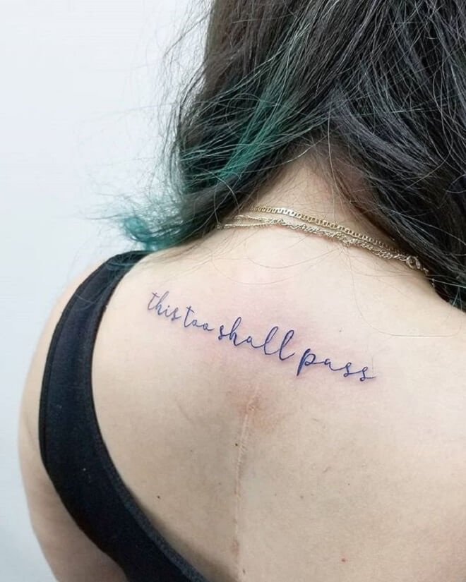 Quotes Tattoo for Women
