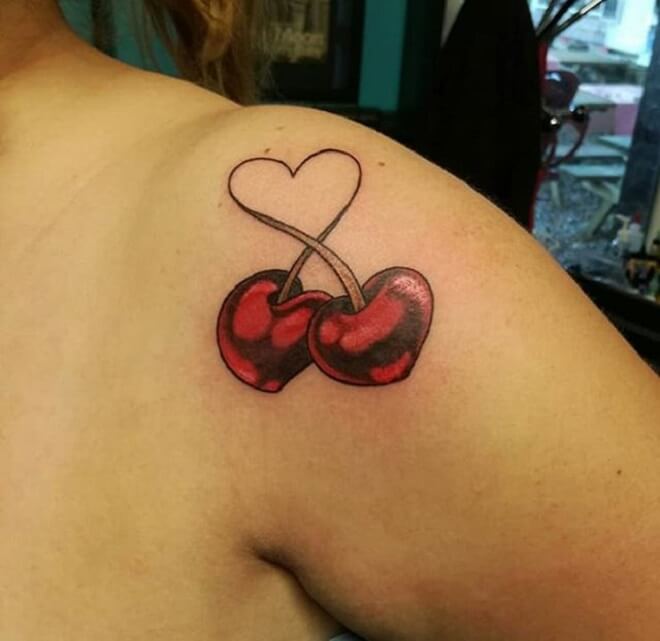 Red Cool Small Tattoo