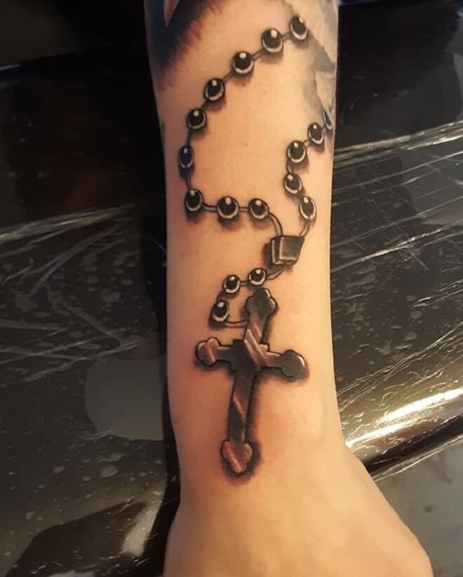 Rosary Tattoo Designs