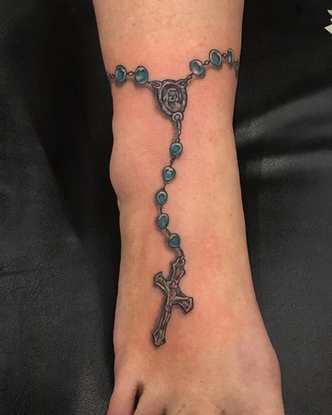Rosary Tattoo Work