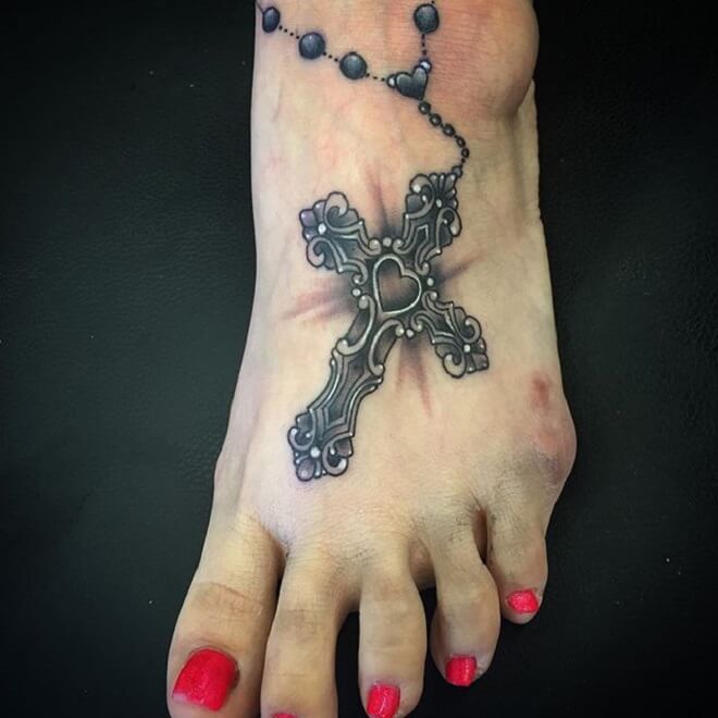 Rosary Tattoo for Men