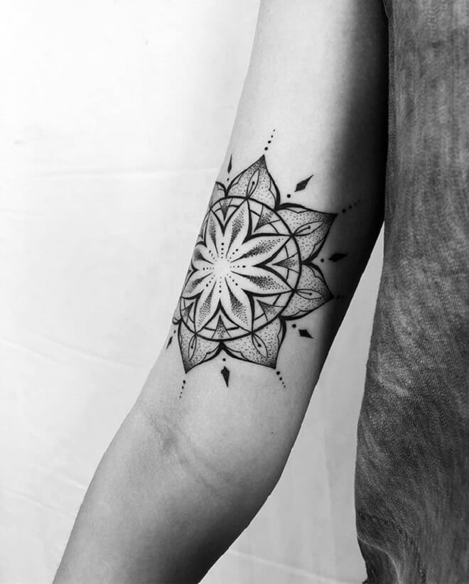 Sacred Geometry Tattoo Style