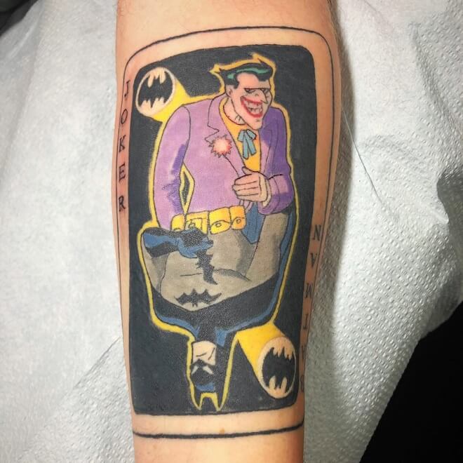 Skin Art Joker Tattoo