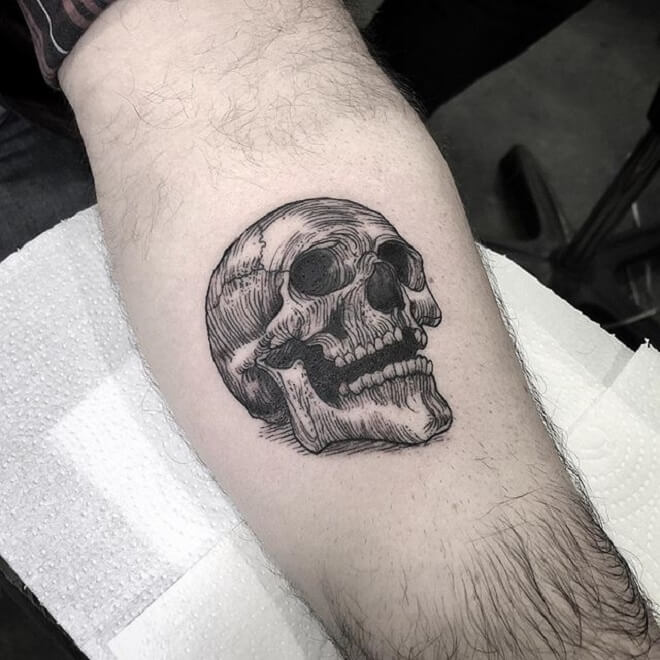 Skull Black Tattoo