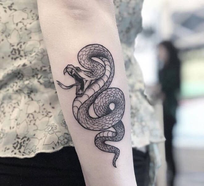 Snake Tattoo for Women