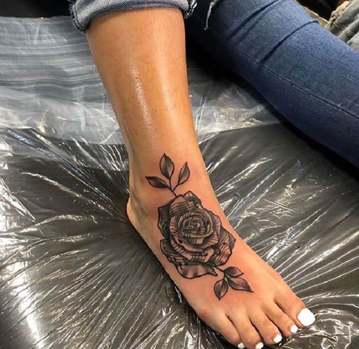 Top Foot Tattoo