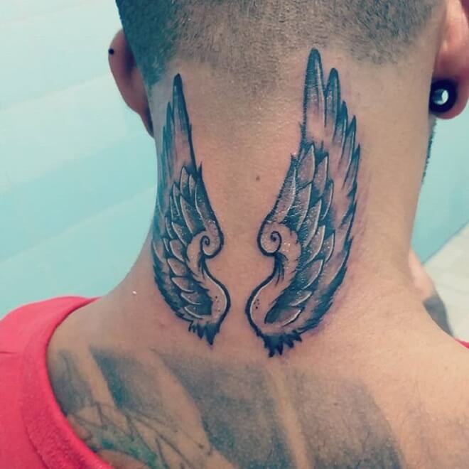 Wing Men Tattoo