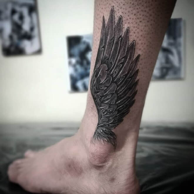 Wing Tattoo Art