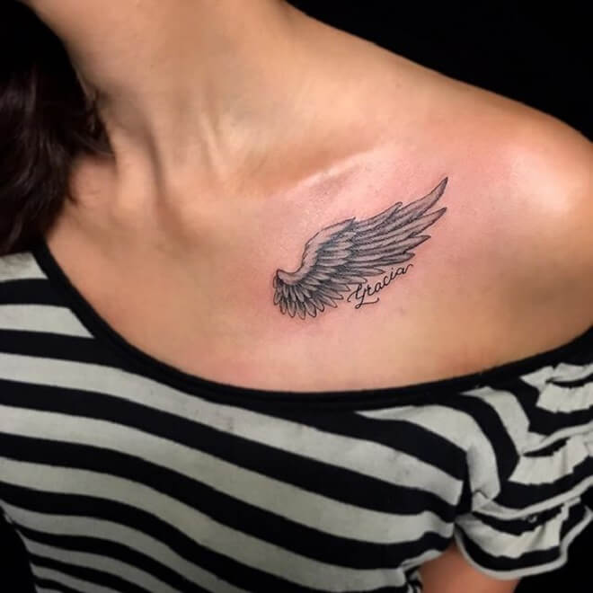 Wing Tattoo Style